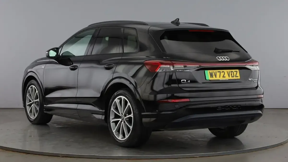 Used Audi Q4 e-tron Comfort 219 kW (299 HP) 2022 Mythos black SUV