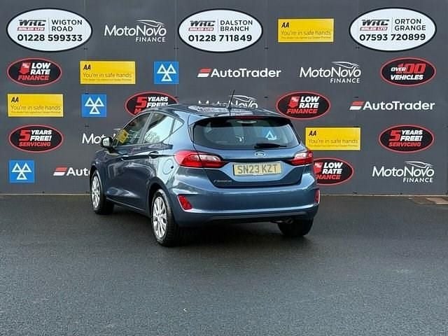 Used Ford Fiesta Trend 100 HP (73 kW) 2023 Blue Hatchback