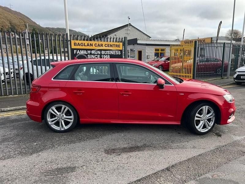 Used Audi A3 S-Line 2016 Red Hatchback