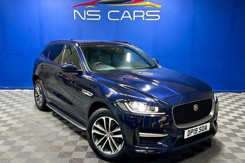 Blue Used 2019 Jaguar F-Pace R-Sport SUV | £16,999 (Fair price) - Image 1/1
