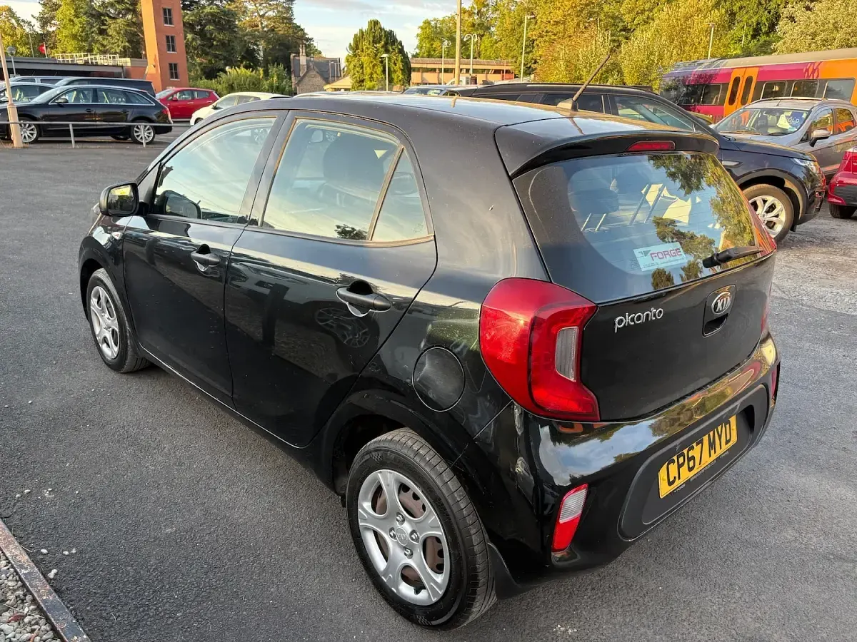 Used Kia Picanto 66 HP (48 kW) 2018 Black Hatchback