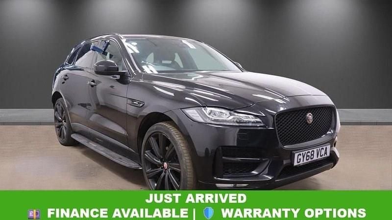Used Jaguar F-Pace R-Sport 240 HP (176 kW) 2018 Black SUV
