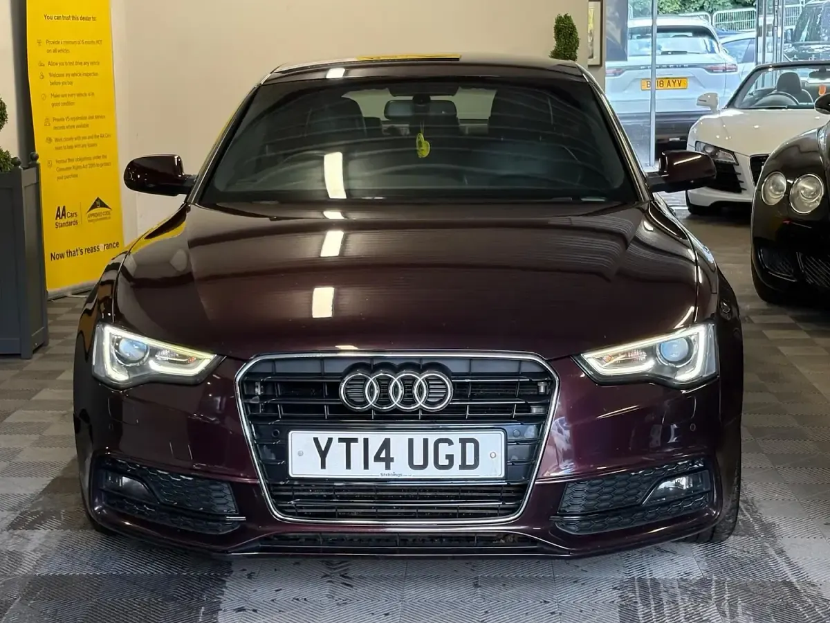 Used Audi A5 S-Line 2014 Red Coupe