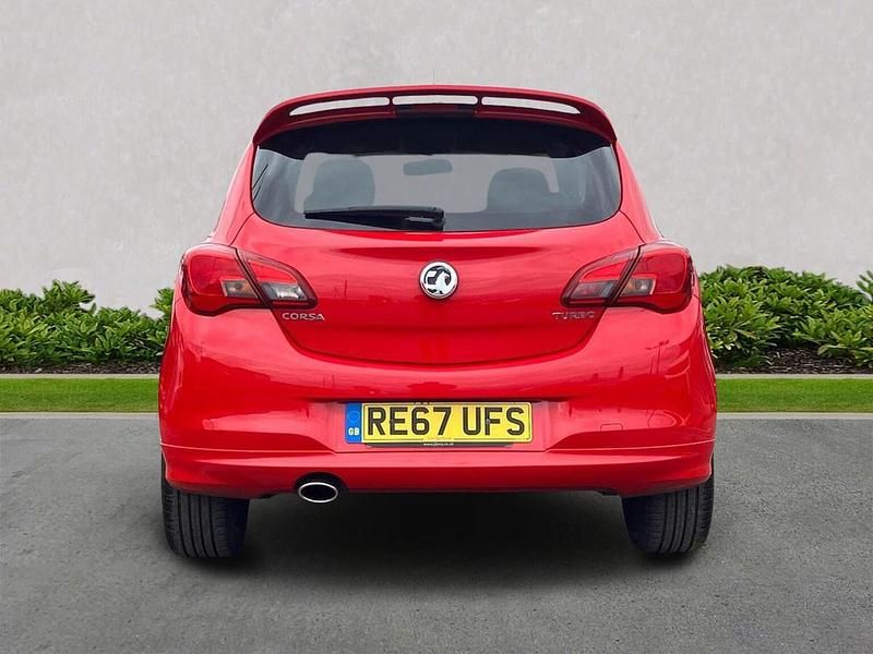Used Vauxhall Corsa Edition 150 HP (110 kW) 2017 Red Hatchback