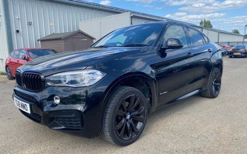 Black Used 2018 BMW X6 M Sport SUV | £22,995 (Fair price) - Image 1/4