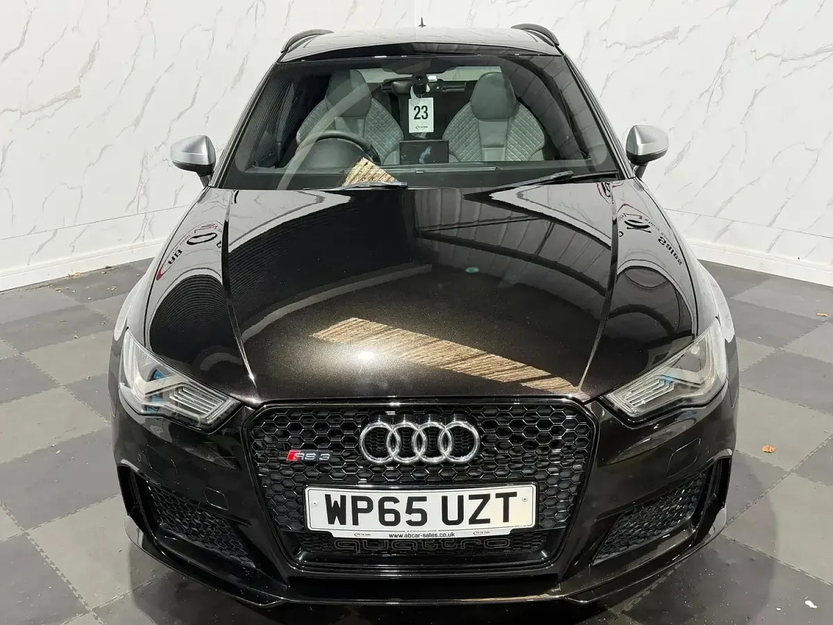 Used Audi RS3 Comfort 2015 Black Sedan