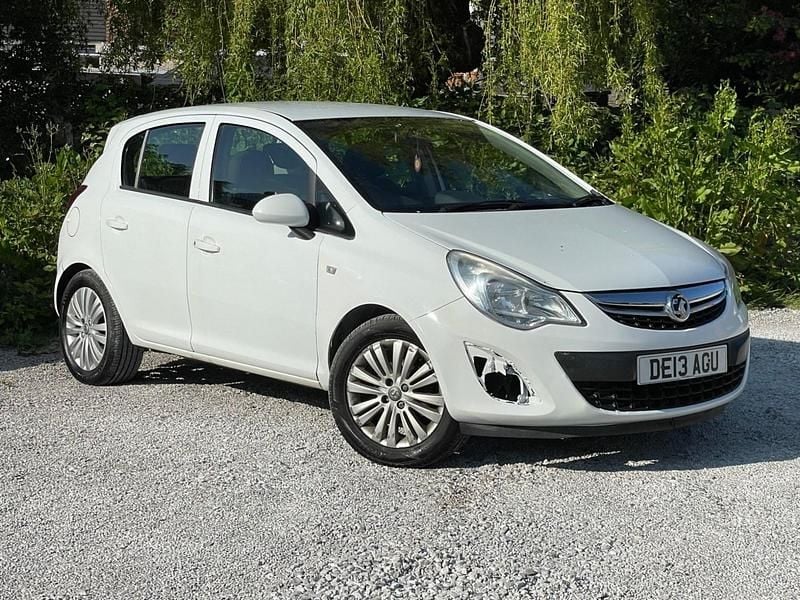 White Used 2013 Vauxhall Corsa Hatchback | £1,995 (Good price) - Image 1/3