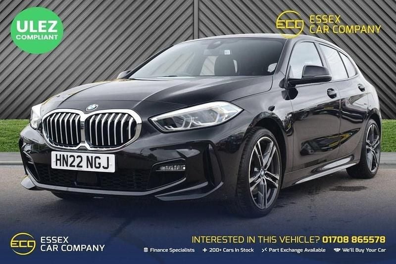 Black Used 2022 BMW 118 M Sport Hatchback | £20,940 (Fair price) - Image 1/4