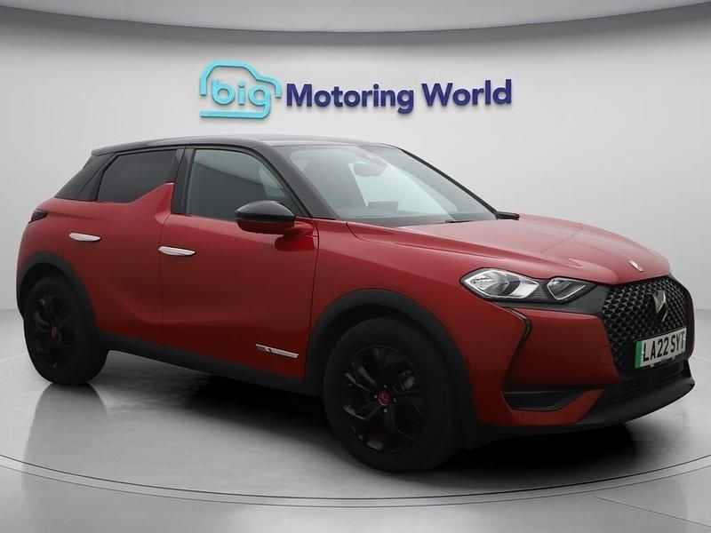 Red Used 2022 DS Automobiles DS3 Crossback E-Tense Performance SUV | £11,808 (Fair price) - Image 1/4