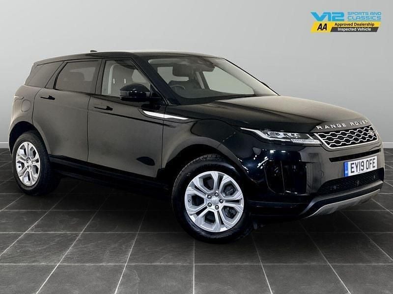 Black Used 2019 Land Rover Range Rover evoque S SUV | £17,595 (Good price) - Image 1/2