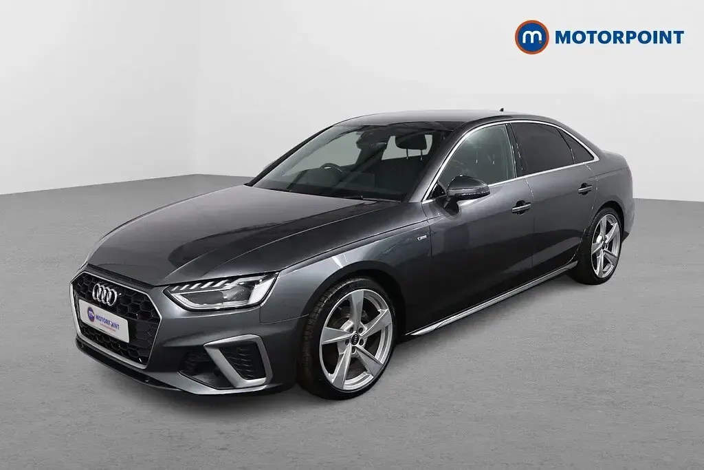 Used Audi A4 S-Line 150 HP (110 kW) 2021 Grey Sedan