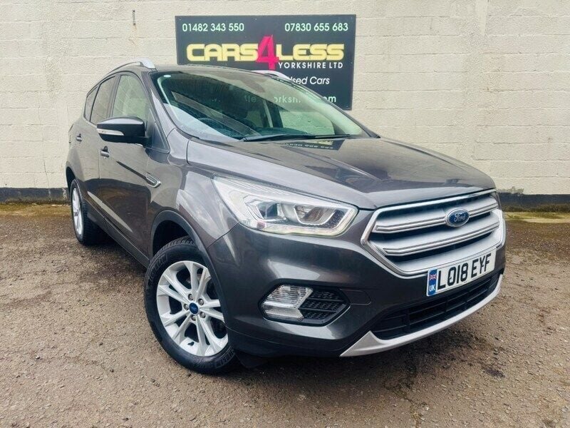 Grey Used 2018 Ford Kuga Titanium SUV | £9,995 (Fair price) - Image 1/4