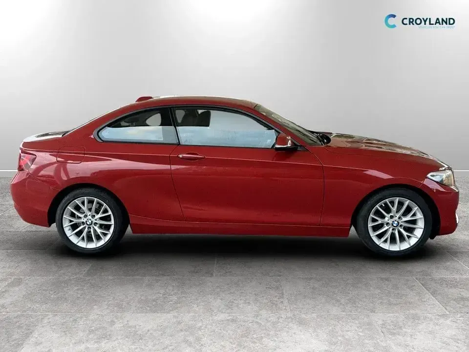 Used BMW 220 Performance 184 HP (135 kW) 2014 Red Coupe