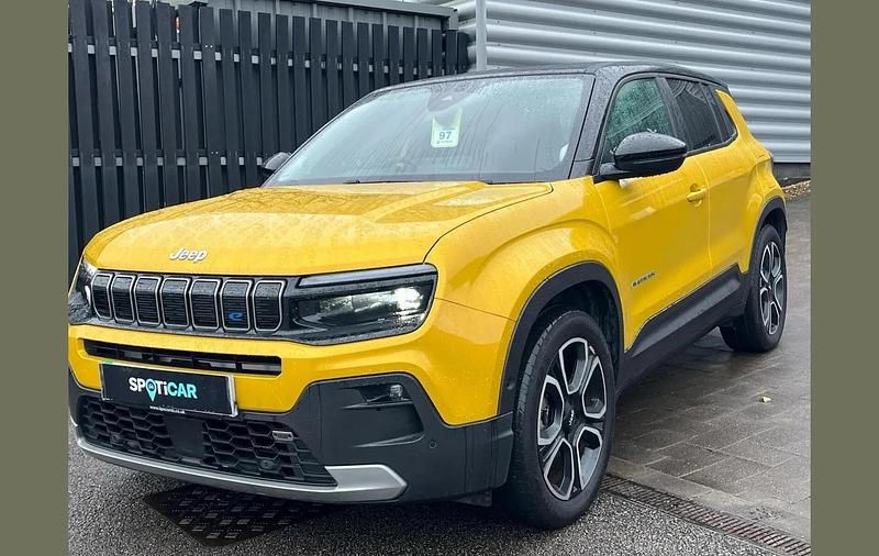 Used Jeep Avenger EV 114 kW (156 HP) 2023 Yellow SUV