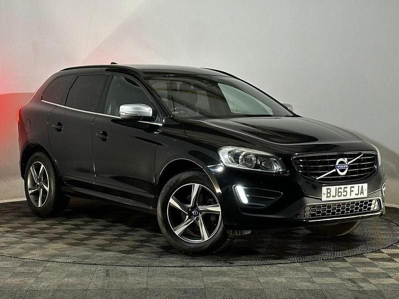 Black Used 2015 Volvo XC60 R-Design SUV | £6,995 (Fair price) - Image 1/4