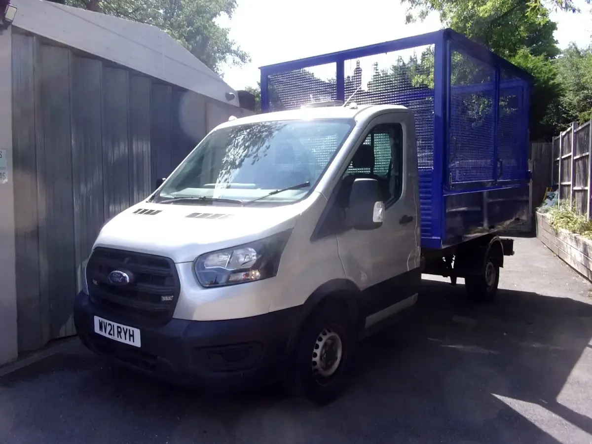 Used Ford Transit 130 HP (95 kW) 2021 Silver Cabriolet