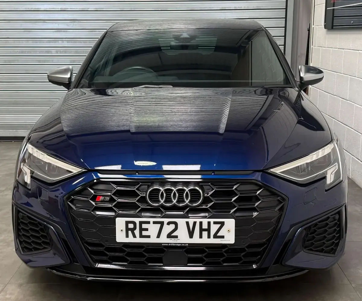 Used Audi S3 Sportback 310 HP (228 kW) 2022 Blue Hatchback