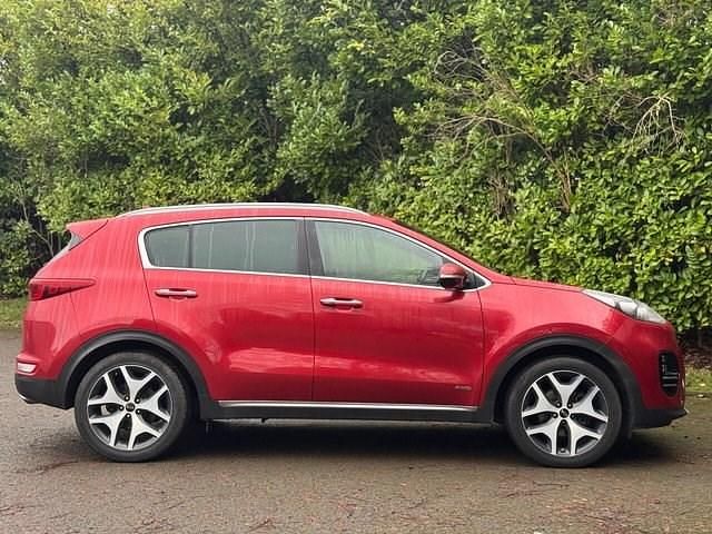 Used Kia Sportage GT-Line 174 HP (127 kW) 2016 Red SUV