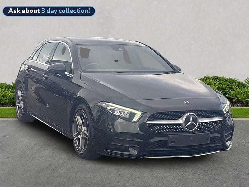 Black Used 2019 Mercedes A200 AMG line | £15,392 (Fair price) - Image 1/4