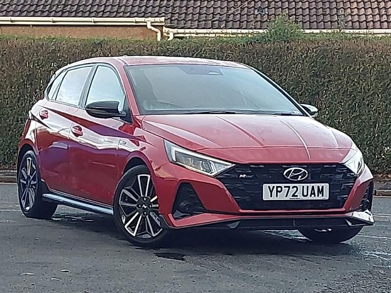 Red Used 2022 Hyundai i20 N Line Hatchback | £15,998 (Fair price) - Image 1/4