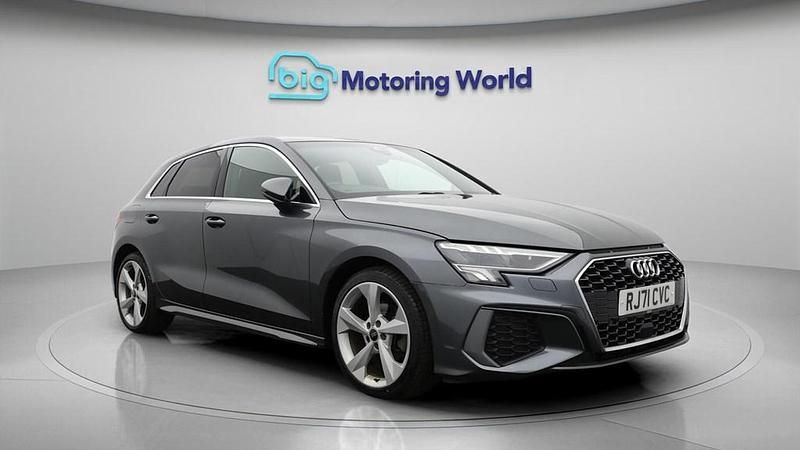 Used Audi A3 Sportback S-Line 150 HP (110 kW) 2021 Grey Hatchback