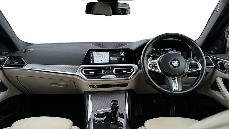 Used BMW M440 Comfort Edition 374 HP (275 kW) 2021 Blue Sedan