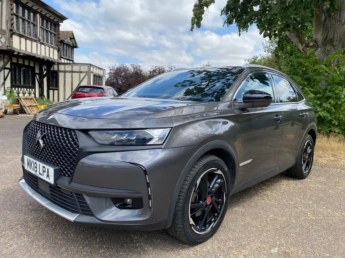 Used DS Automobiles DS7 Crossback Performance 180 HP (132 kW) 2018 Grey SUV