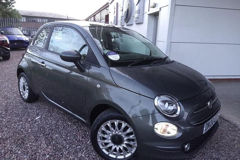 Used Fiat 500 Lounge 70 HP (51 kW) 2020 Grey Hatchback