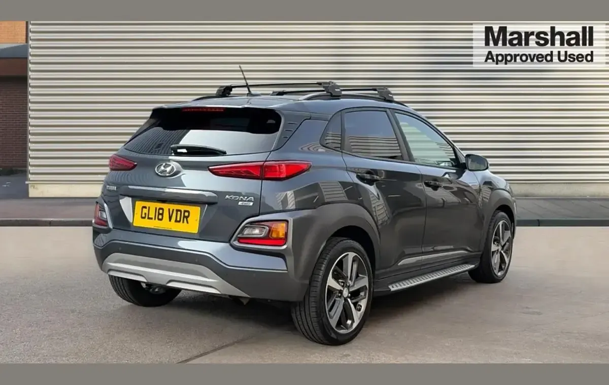 Used Hyundai Kona Premium 177 HP (130 kW) 2018 Grey SUV