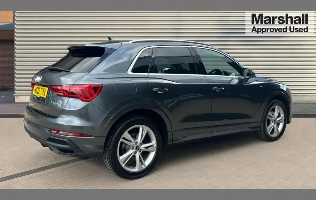 Used Audi Q3 S-Line 150 HP (110 kW) 2022 Grey SUV