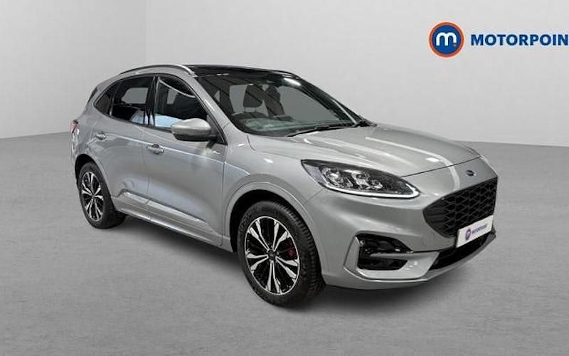 Silver Used 2022 Ford Kuga ST-Line X SUV | £17,899 (Good price) - Image 1/4