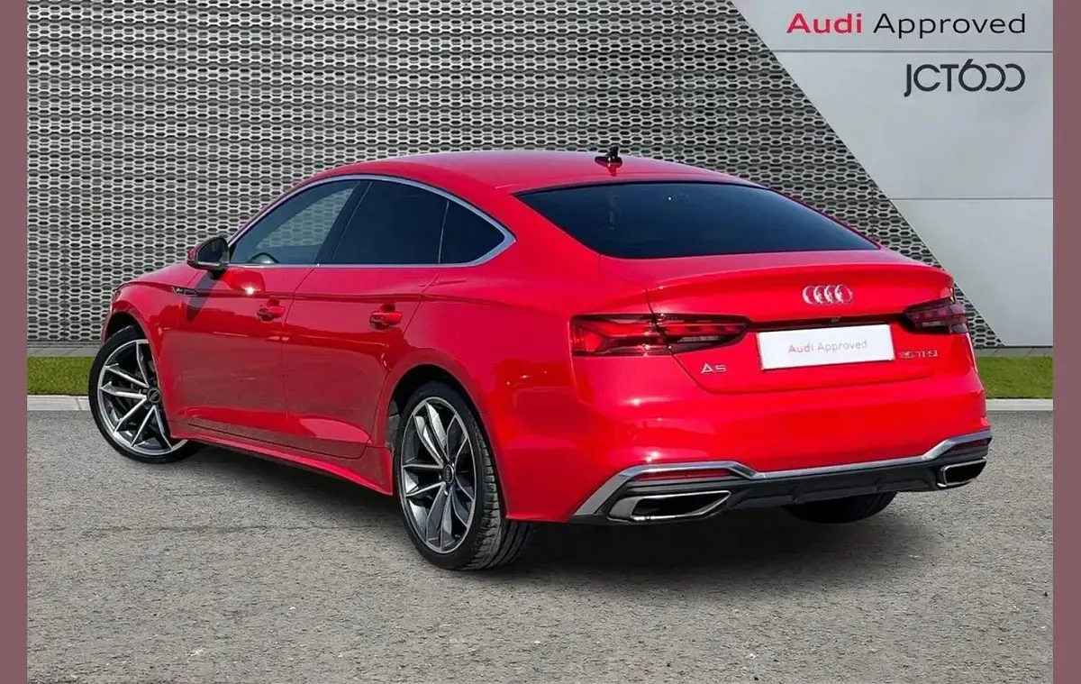 Used Audi A5 S-Line 147 HP (108 kW) 2024 Red Hatchback