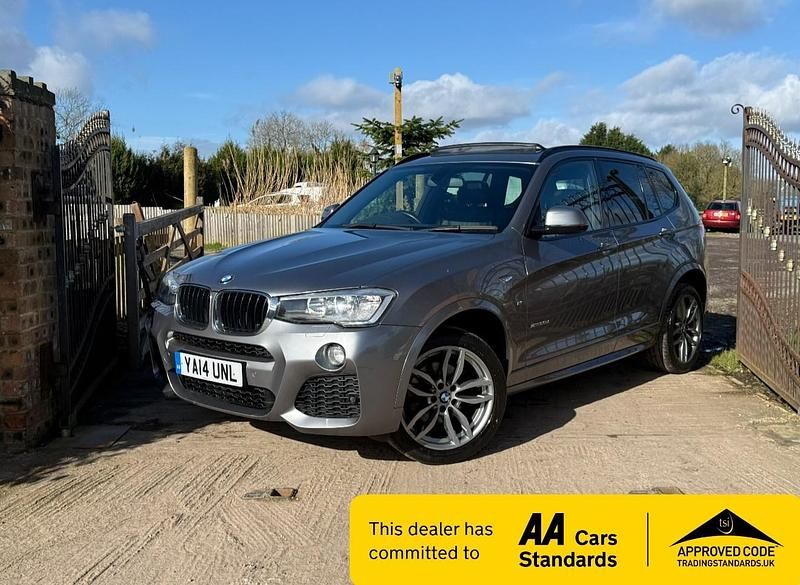 Grey Used 2014 BMW X3 M Sport SUV | £9,995 (Fair price) - Image 1/3