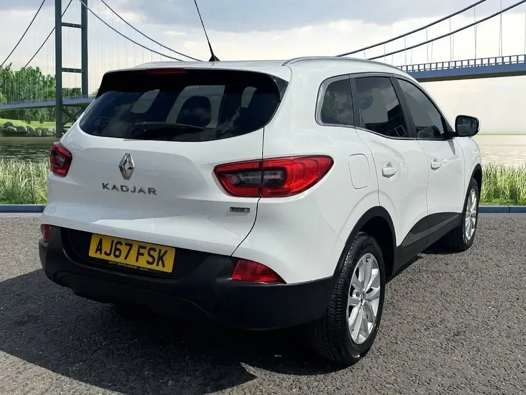 Używany Renault Kadjar Dynamique 110 KM (80 kW) 2018 Biały SUV