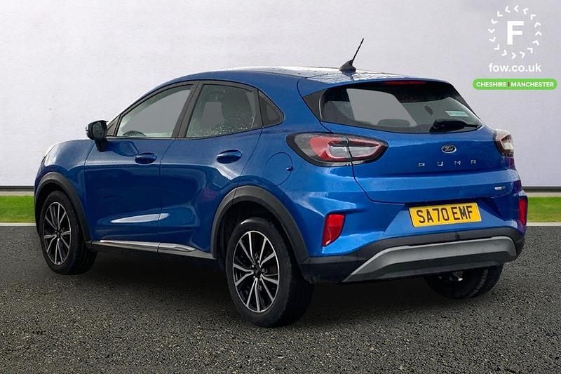 Used Ford Puma Titanium 125 HP (91 kW) 2020 Blue SUV