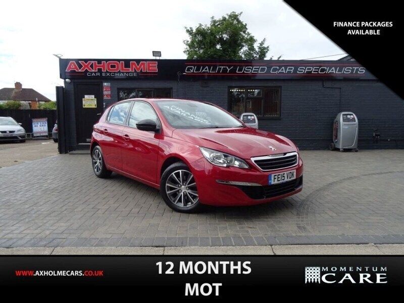 Red Used 2015 Peugeot 308 Sportium Hatchback | £4,995 (Good price) - Image 1/4