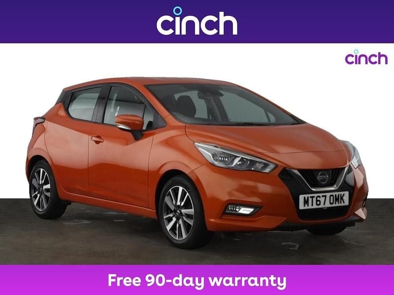 Orange Used 2017 Nissan Micra Acenta Hatchback | £6,999 (Fair price) - Image 1/3