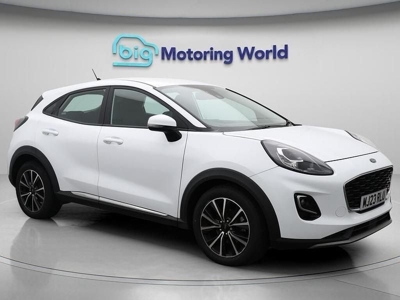 White Used 2023 Ford Puma Gen-E Titanium SUV | £15,200 (Good price) - Image 1/4