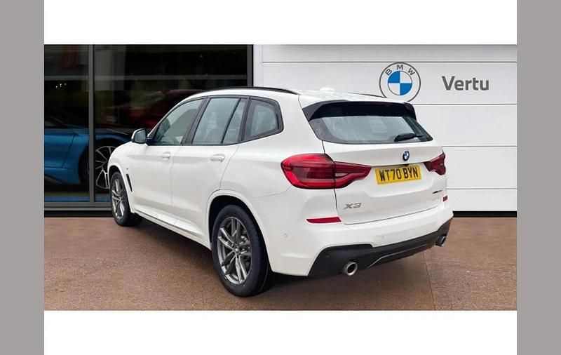 Used BMW X3 M Sport 190 HP (139 kW) 2020 White SUV