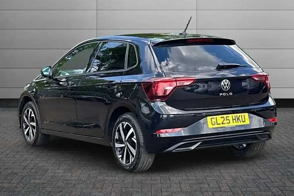 Used VW Polo Match 95 HP (69 kW) 2025 Black Hatchback