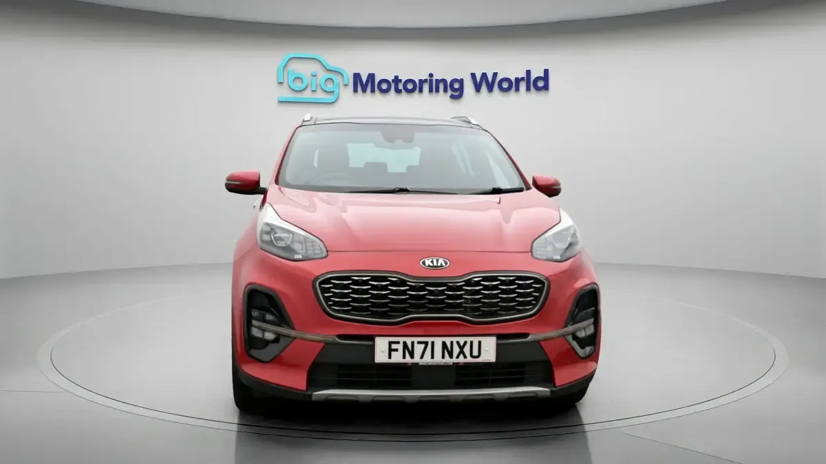 Used Kia Sportage GT-Line S 136 HP (100 kW) 2021 Red SUV