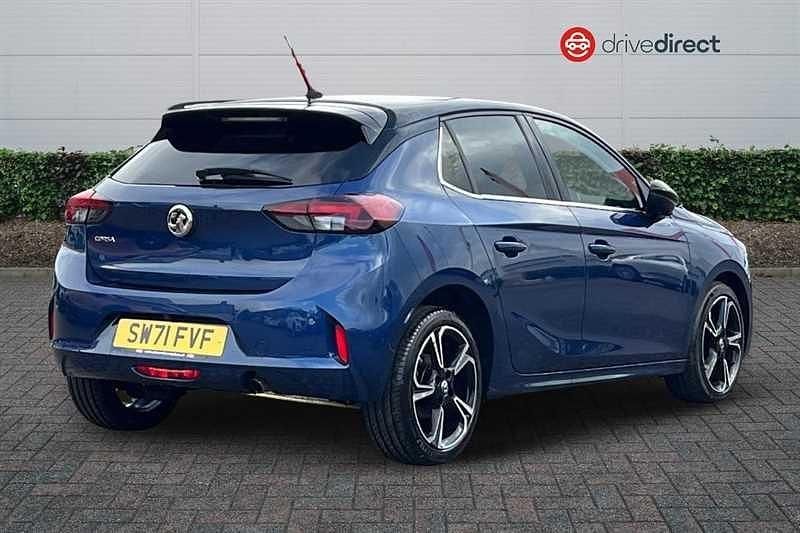Used Vauxhall Corsa Elite 2021 Blue Hatchback