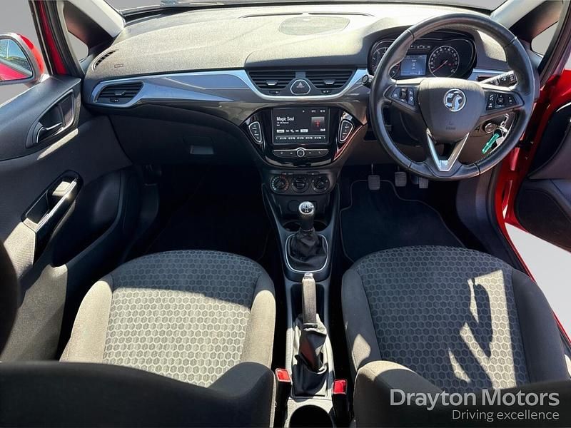 Used Vauxhall Corsa 75 HP (55 kW) 2019 Red Hatchback