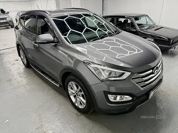 Used Hyundai Santa Fe Premium 2015 Silver SUV