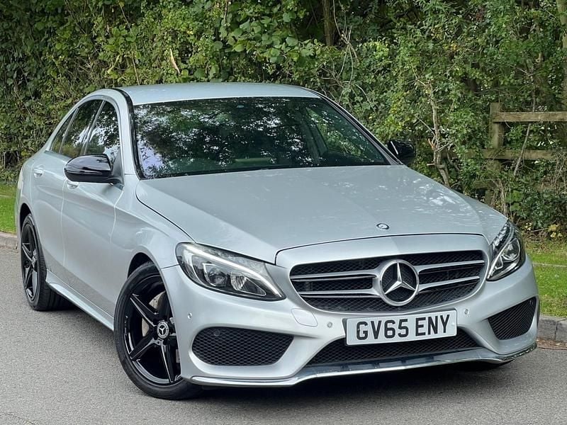 Silver Used 2016 Mercedes C220 AMG Line Premium Sedan | £10,990 (Good price) - Image 1/4