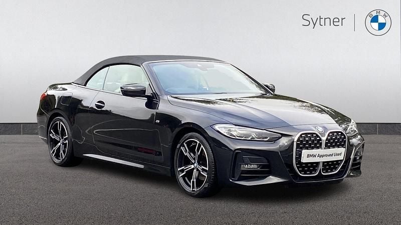 Black Used 2021 BMW 420 M Sport Cabriolet | £31,000 (A bit pricey) - Image 1/4