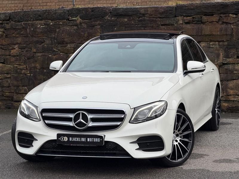 Used Mercedes E350 AMG Line Premium Plus 2016 White Sedan