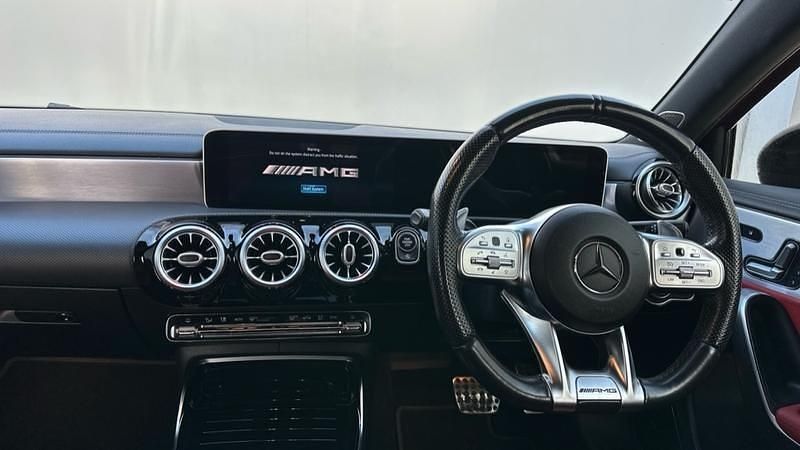 Used Mercedes A35 AMG Premium Plus 2019 Red Hatchback