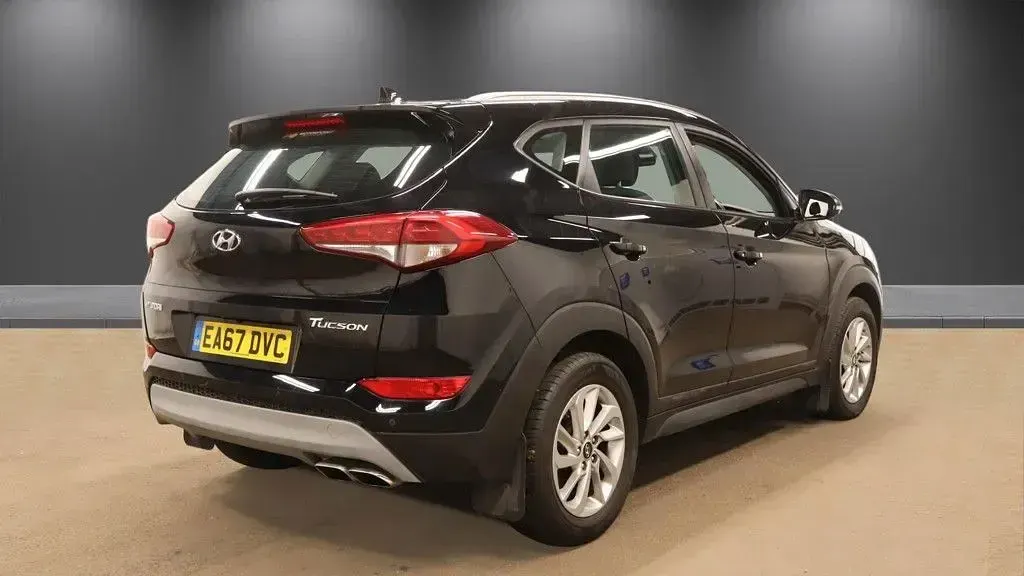 Used Hyundai Tucson SE 136 HP (100 kW) 2017 Black SUV