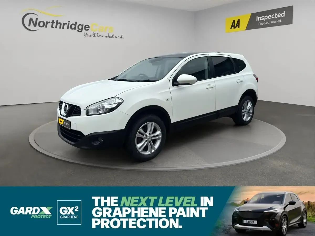 Used Nissan Qashqai +2 Acenta 117 HP (86 kW) 2013 White SUV